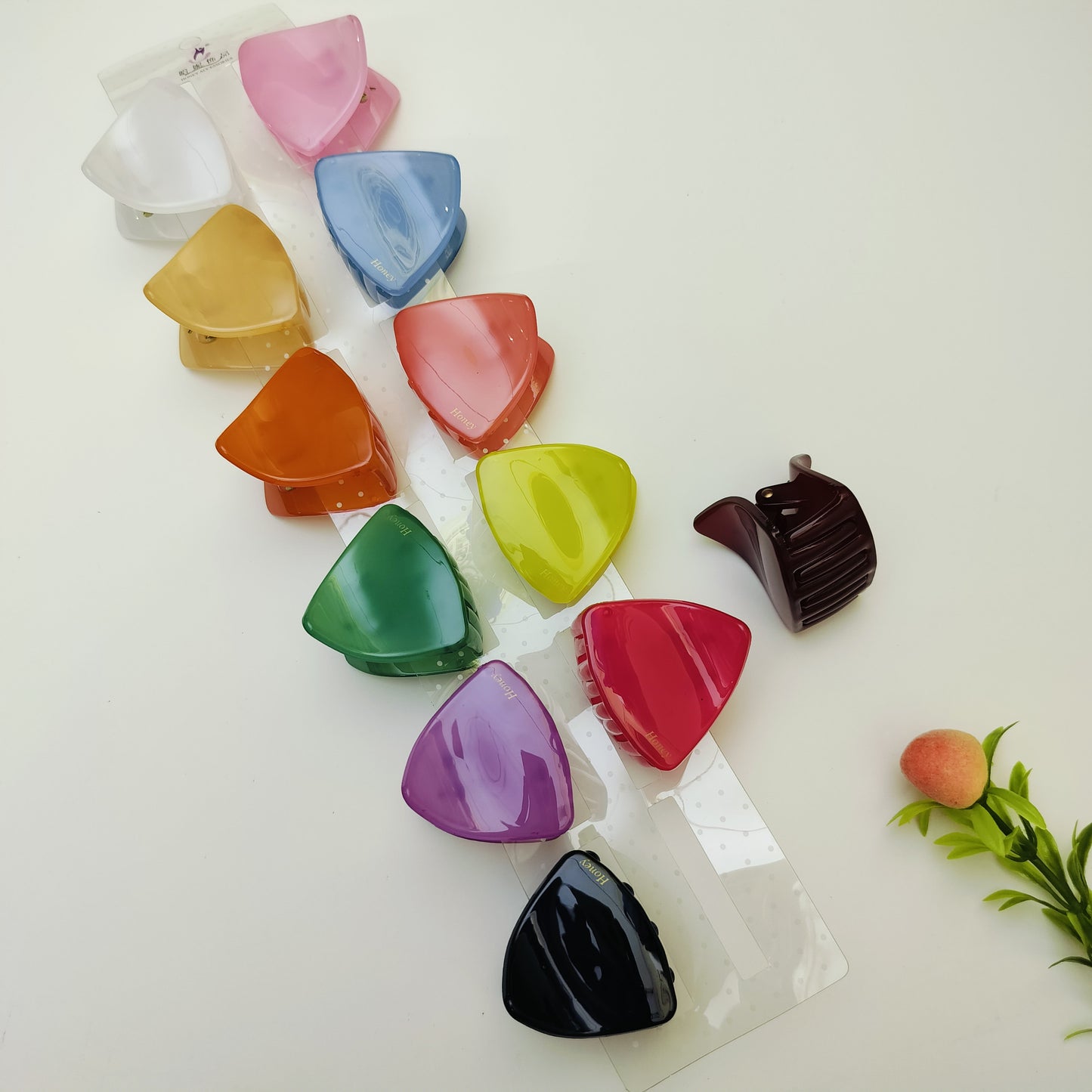 HAIR CLAW ( PACK OF 12)H1321