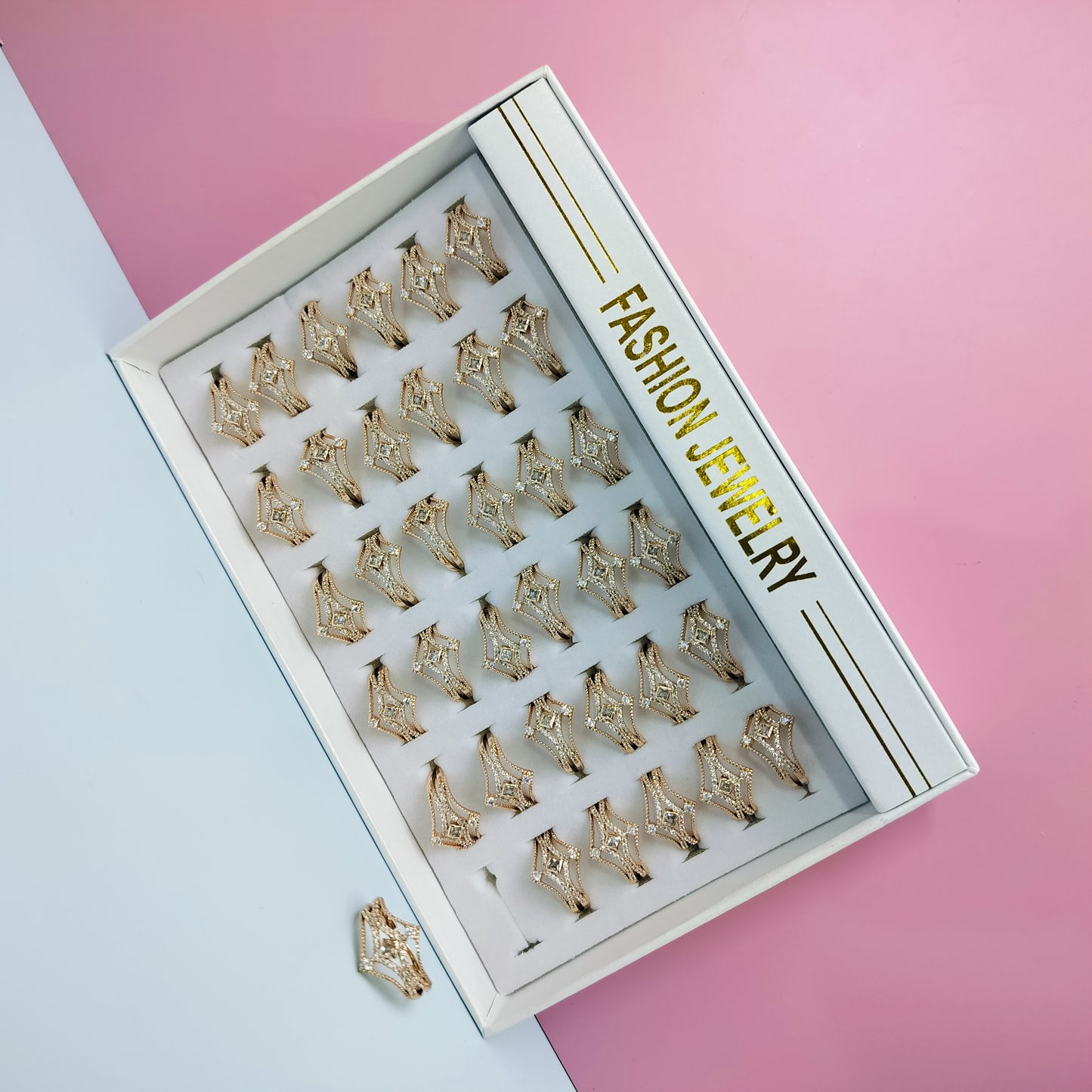 36PCS FANCY FINGERRING KT231