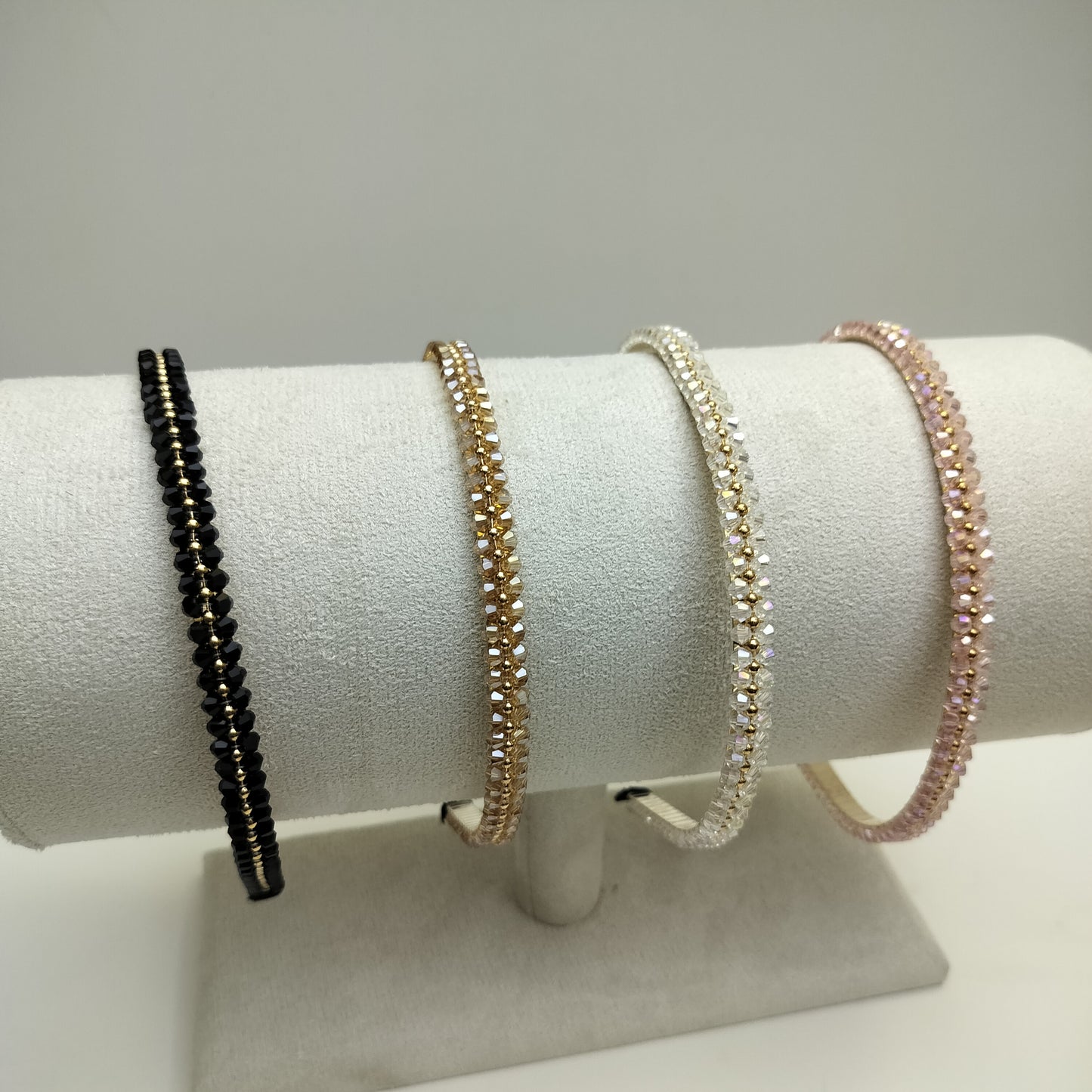 Crystal Hair Bands (12 pcs) kt-940