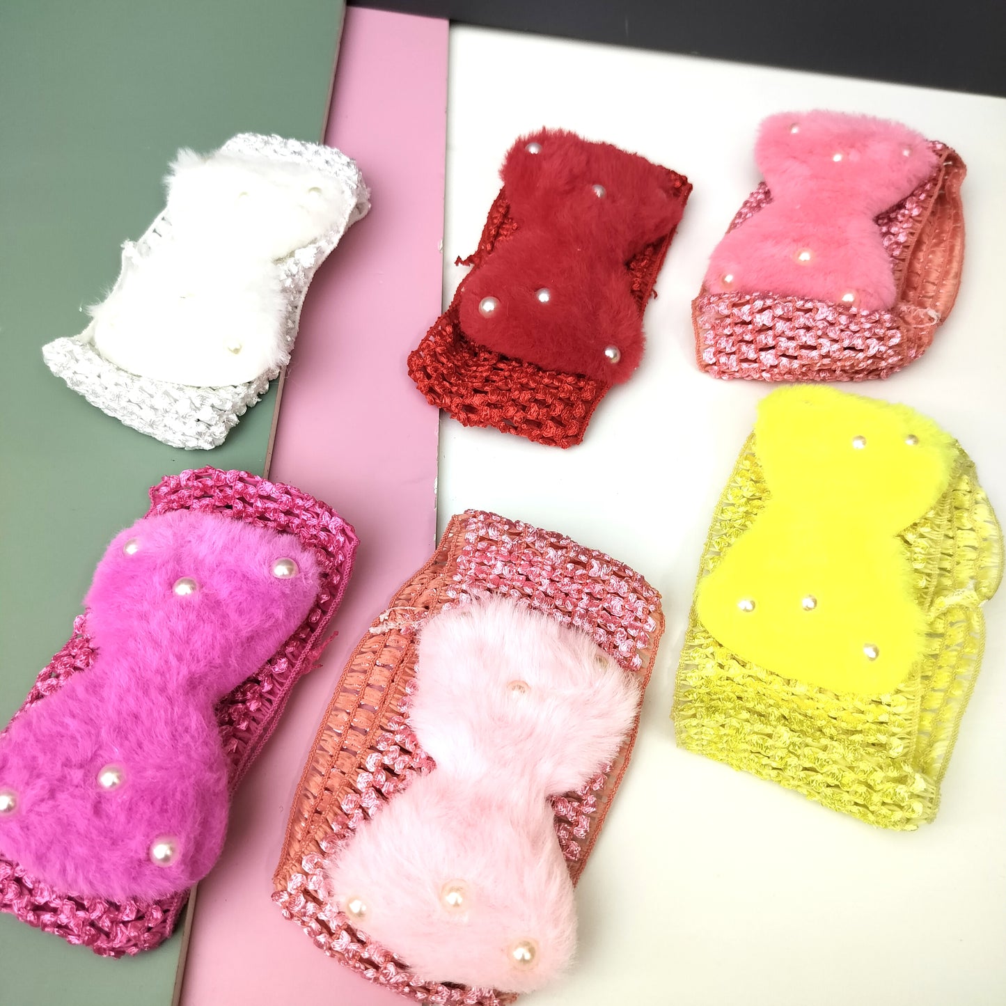 KIDS ELASTIC HAIR BAND pack of 12