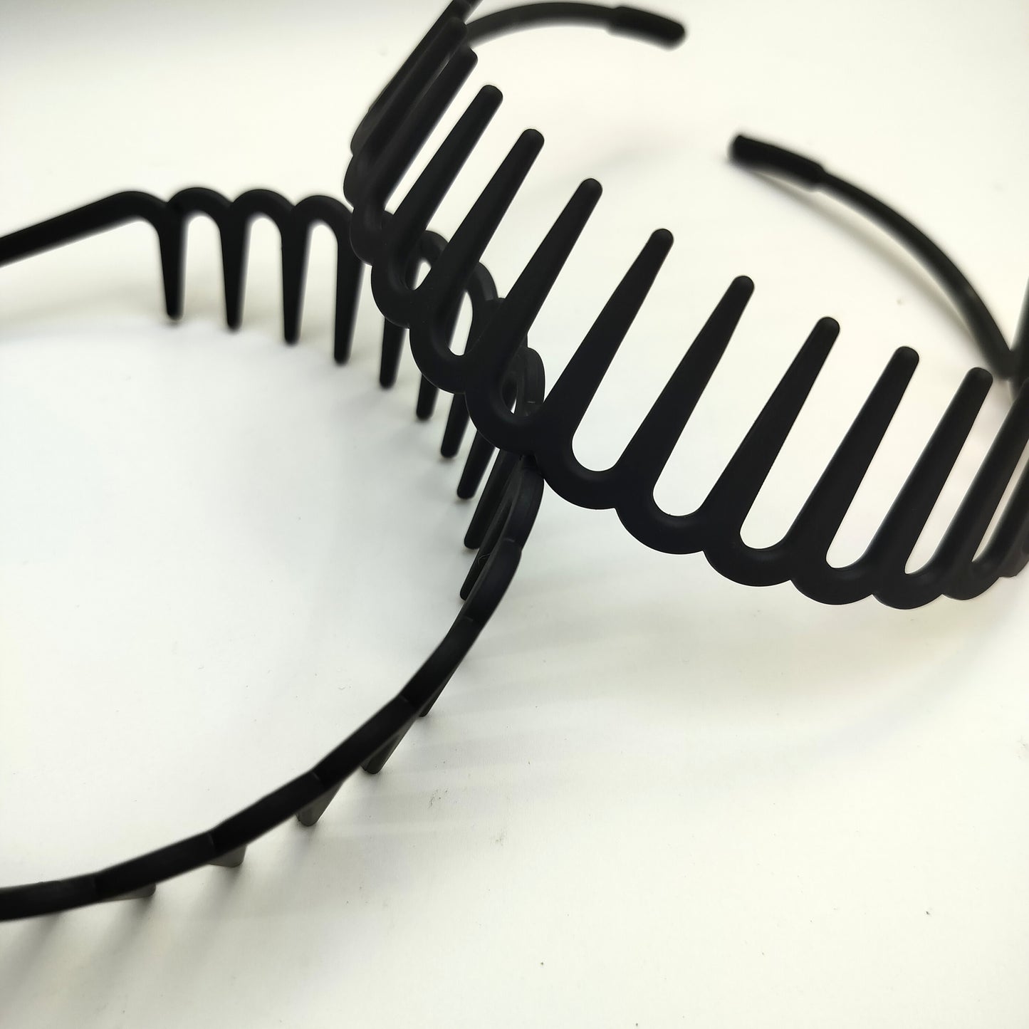 Black Hair Bands Big (12pcs) kt-868