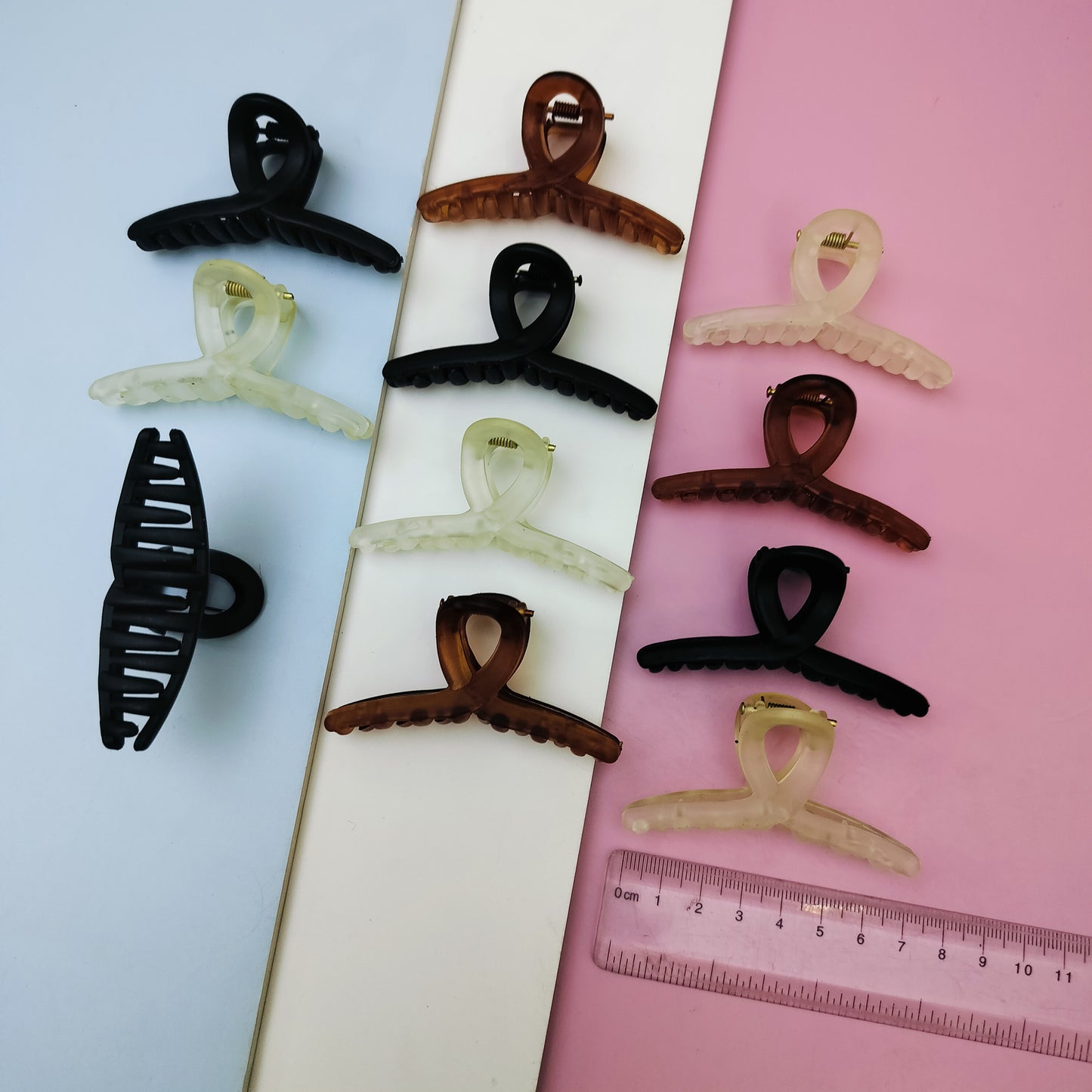 HAIR CLAWS (Pack of 12)Kt662