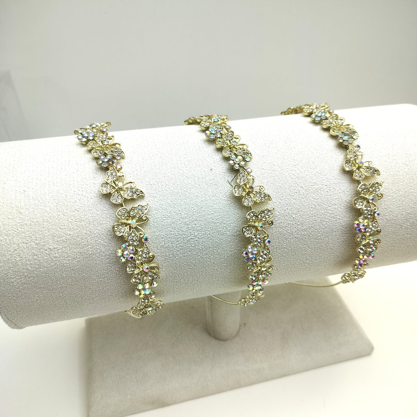 Golden Hair Bands (12 pcs) Ab-659