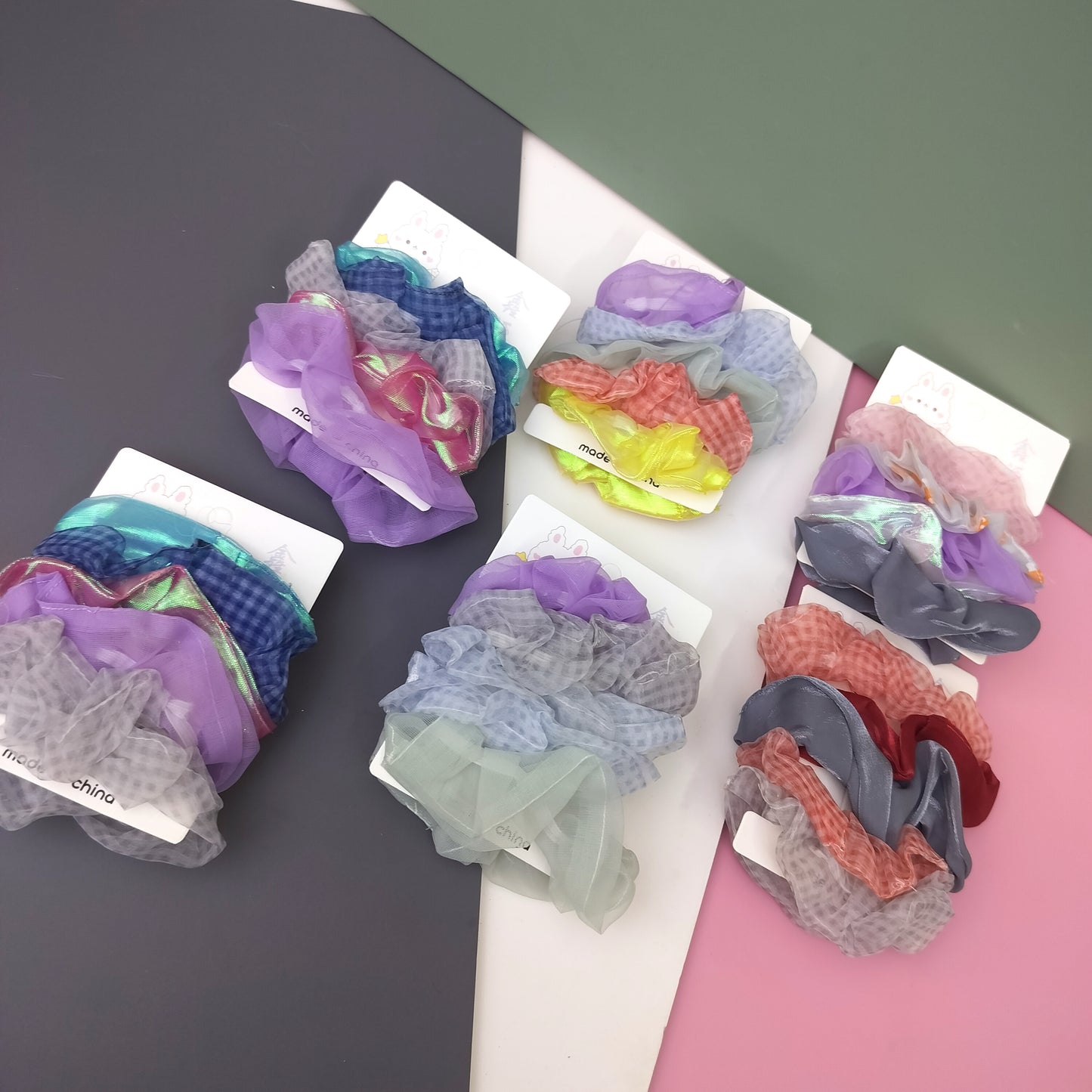 PREMIUM SCRUNCHIES pack of 12 card