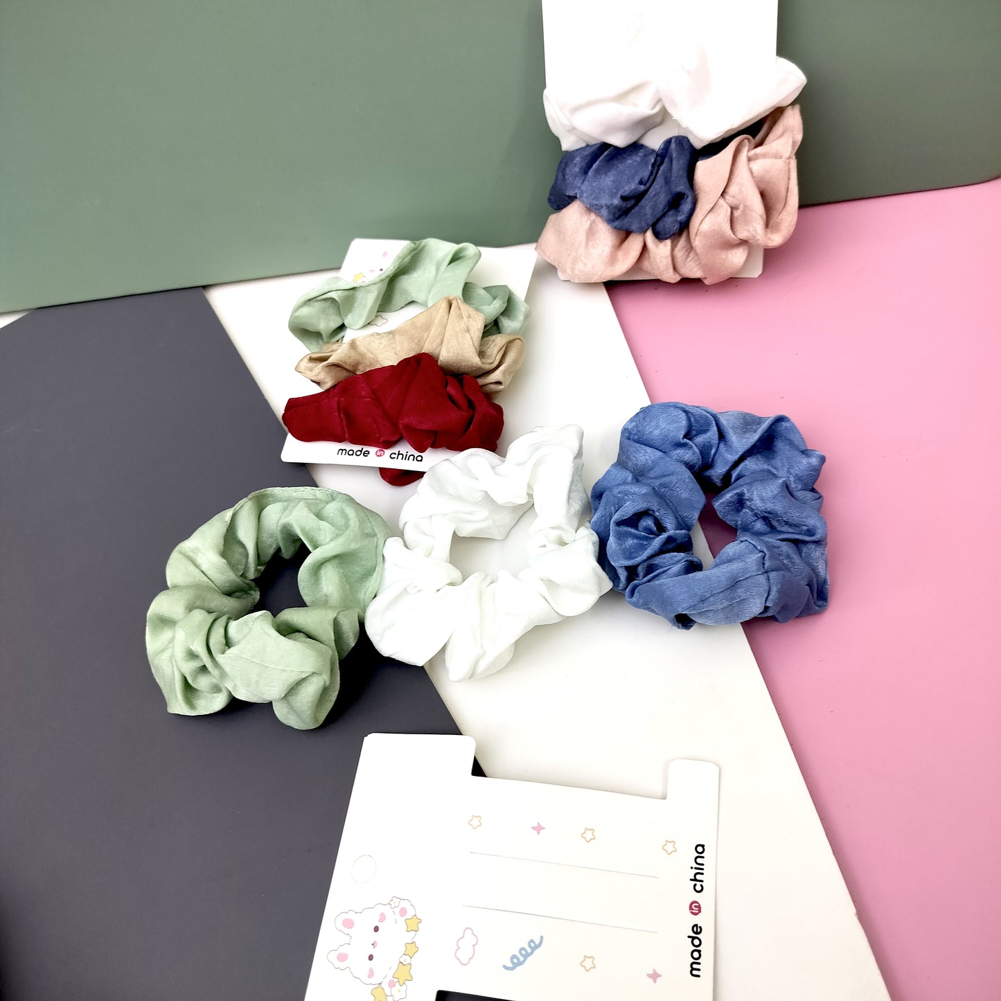PREMIUM SCRUNCHIES pack of 12 card