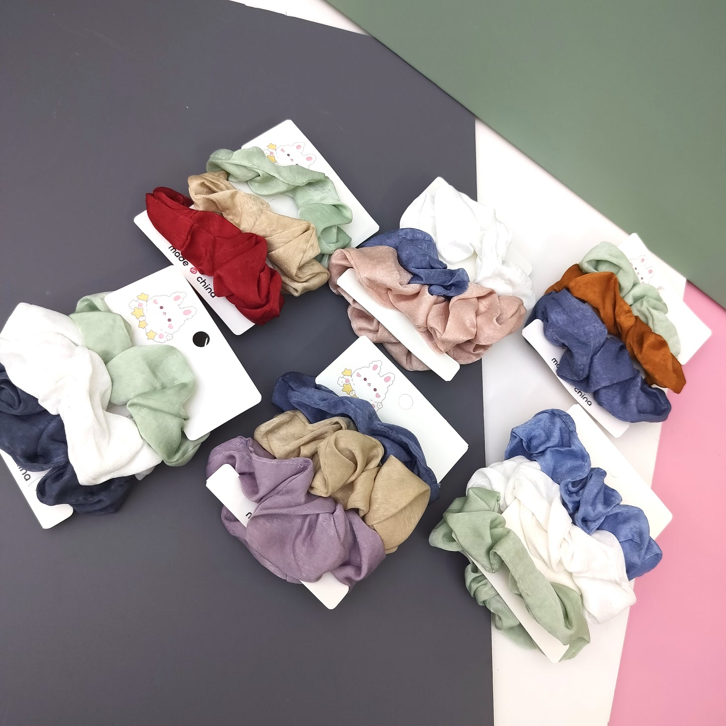 PREMIUM SCRUNCHIES pack of 12 card