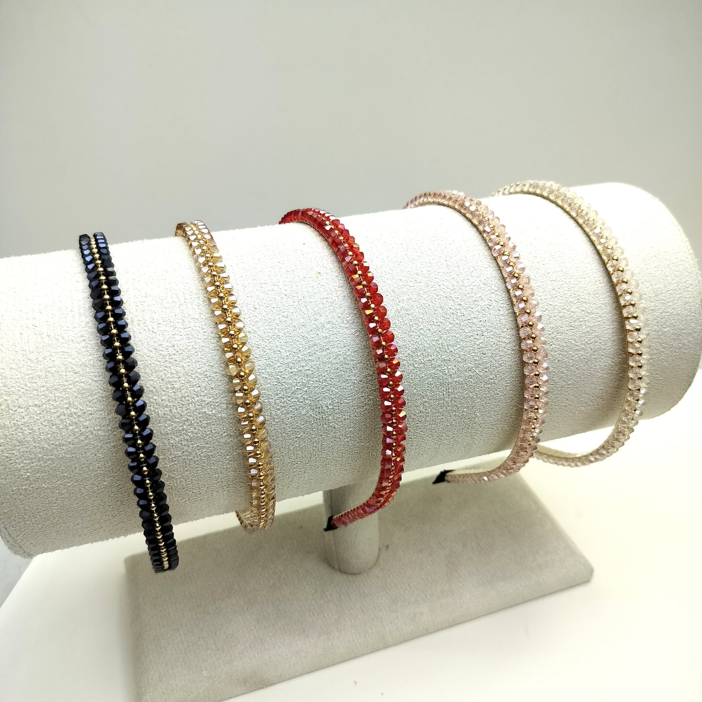 Crystal Hair Band. (12 pcs)Kt-940