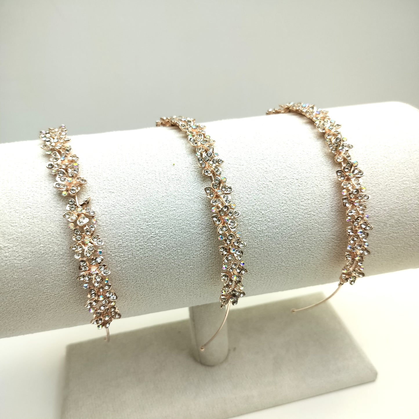 Rose Gold Hair Band. (12 pcs) Ab -660