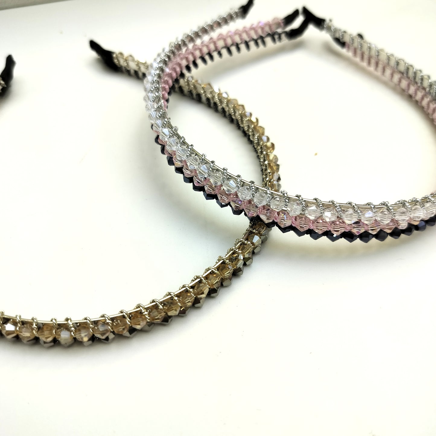 Crystal Hair Bands (12 pcs) kt-939