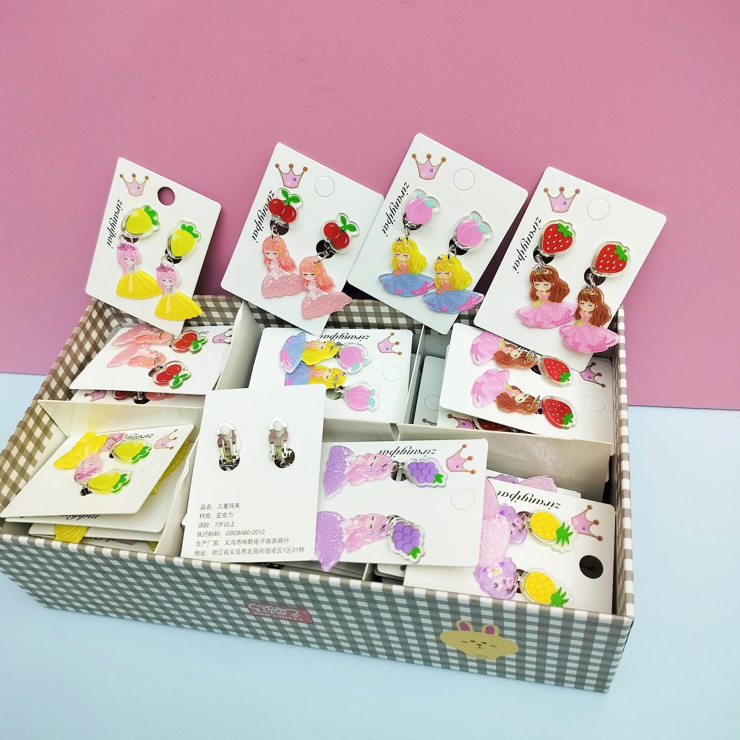 KIDS EAR CLIPS (PACK OF 20 CARDS)