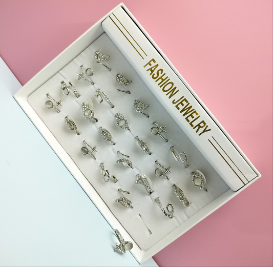 24PCS FANCY FINGERRING KT224