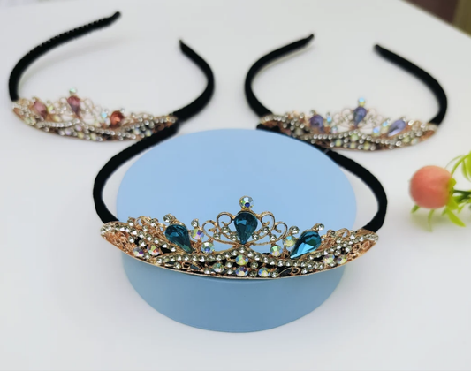 CROWN HAIR BANDS (Pack of 6) Any pattern will be given