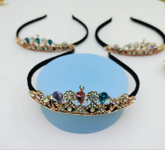 CROWN HAIR BANDS (Pack of 6) Any pattern will be given
