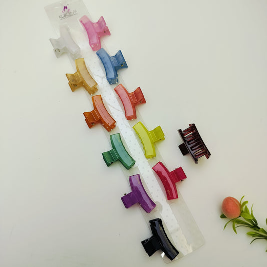 HAIR CLAW (PACK OF 12)H1358