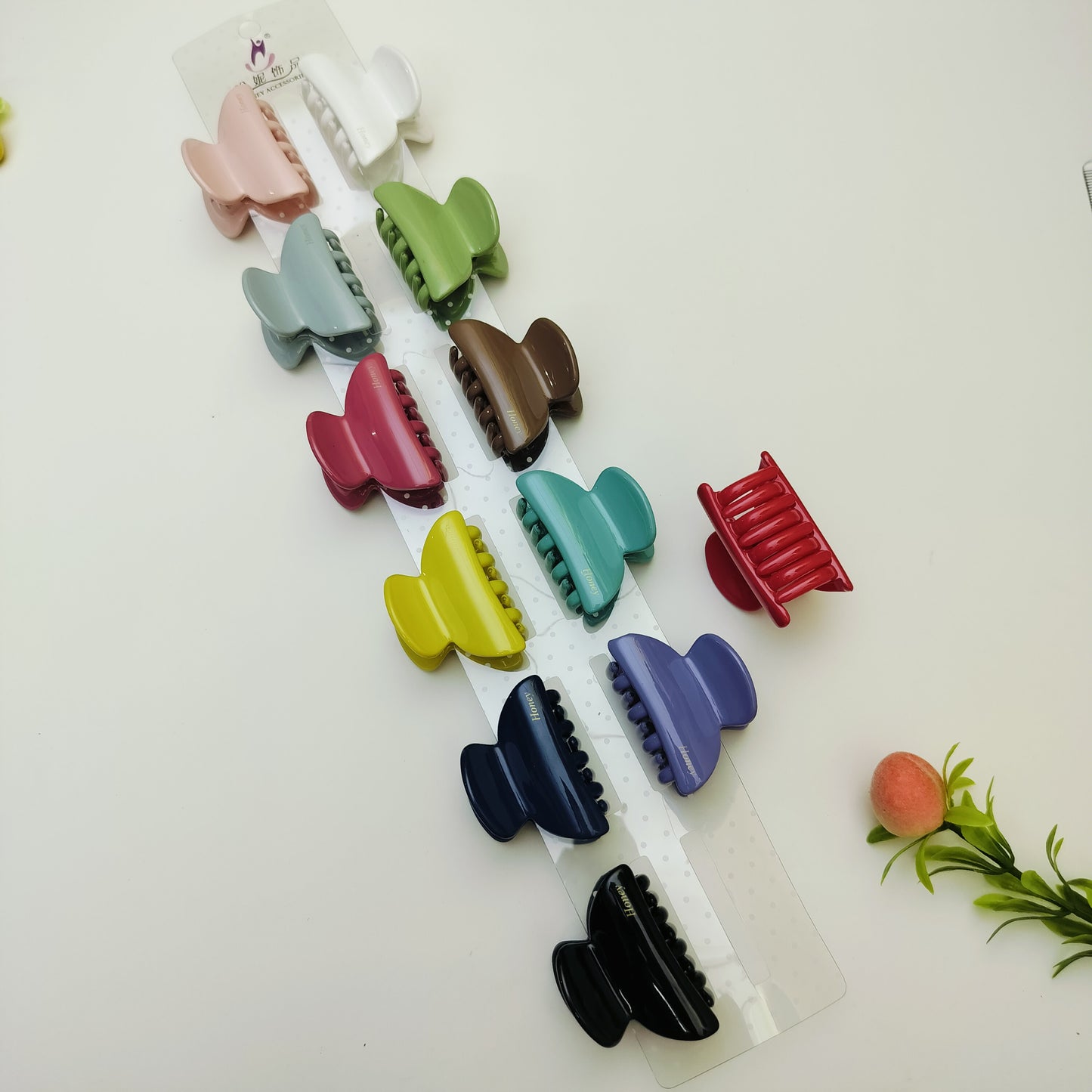 HAIR CLAW (PACK OF 12)H1307