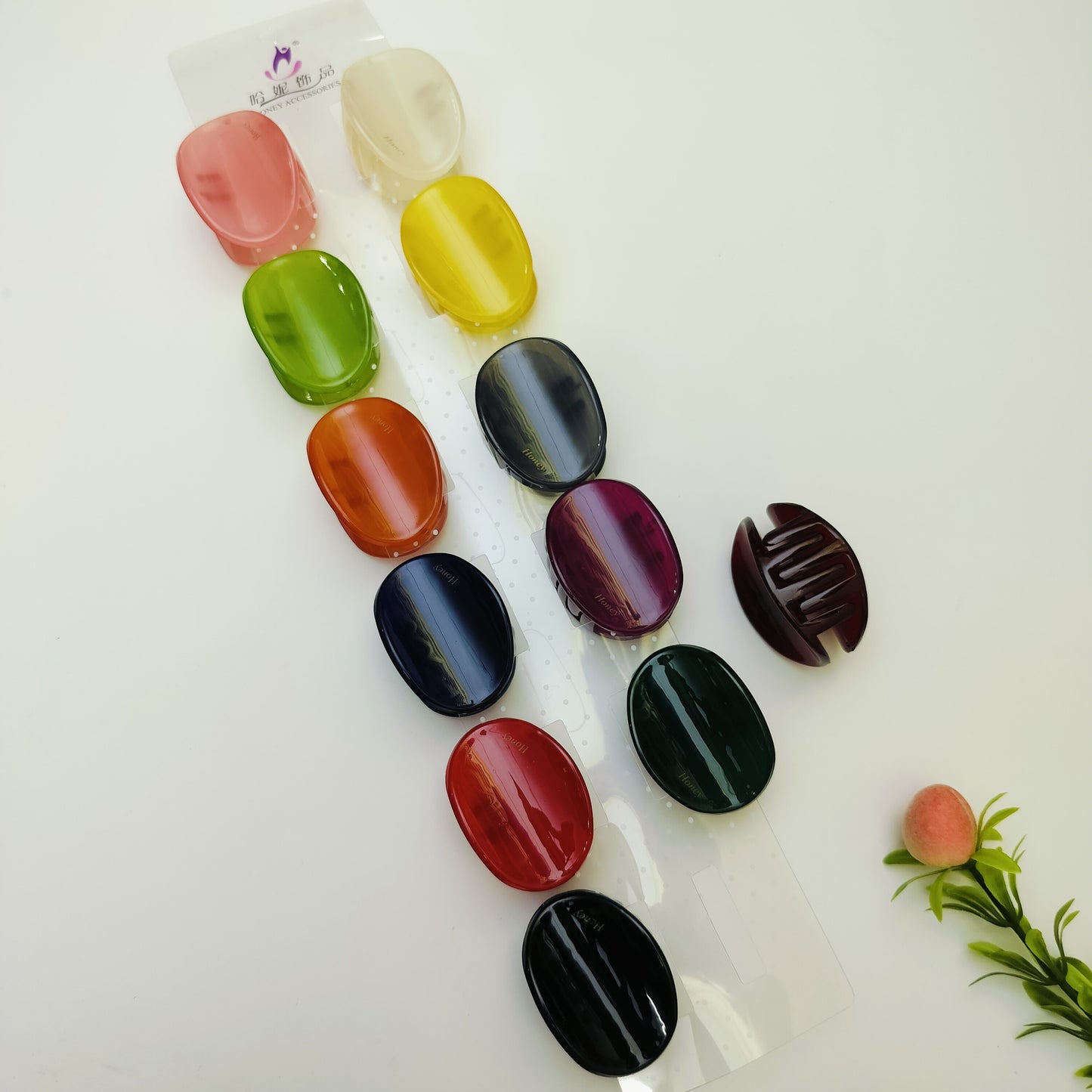 HAIR CLAW ( PACK OF 12)H1318