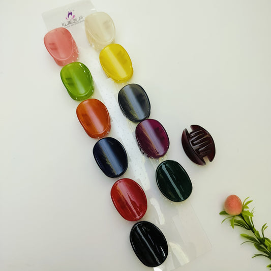 HAIR CLAW ( PACK OF 12)H1318