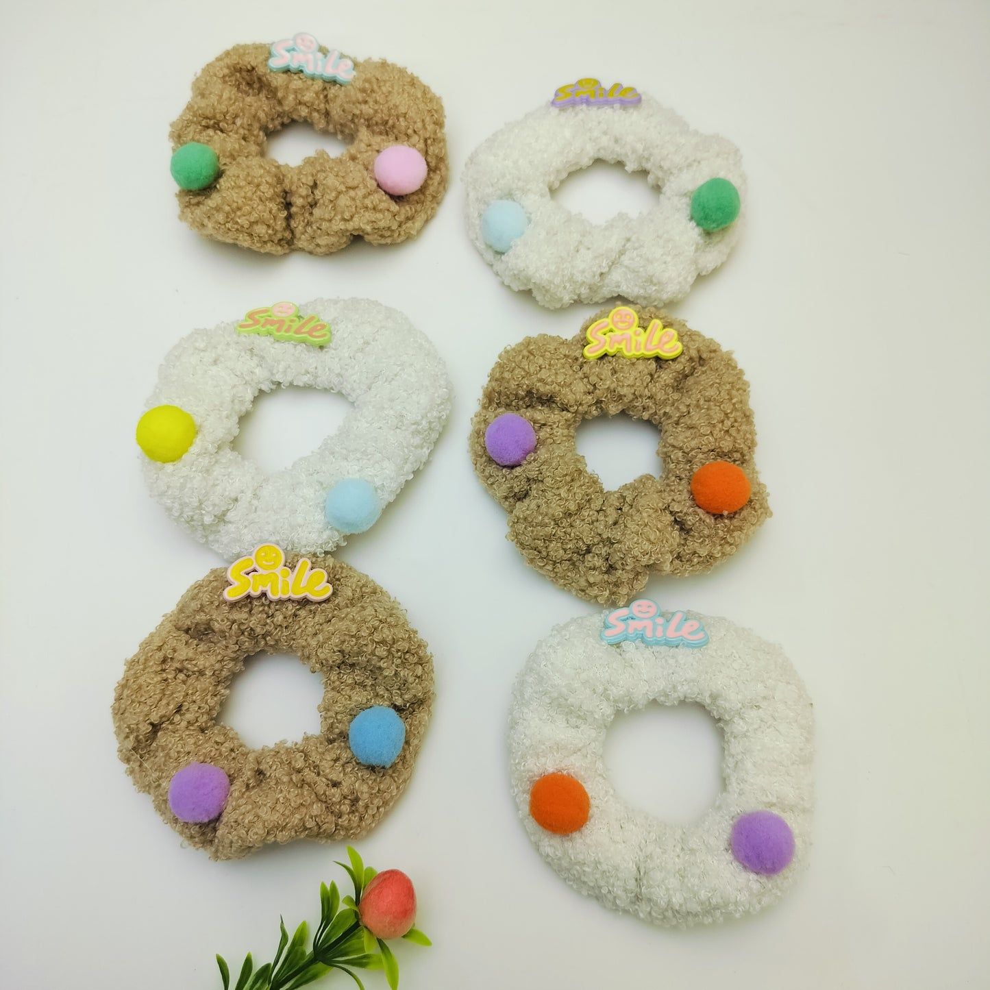 FUR SCRUNCHIES (PACK OF 15)