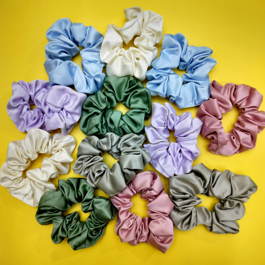 SCRUNCHIES (PACK OF 12)