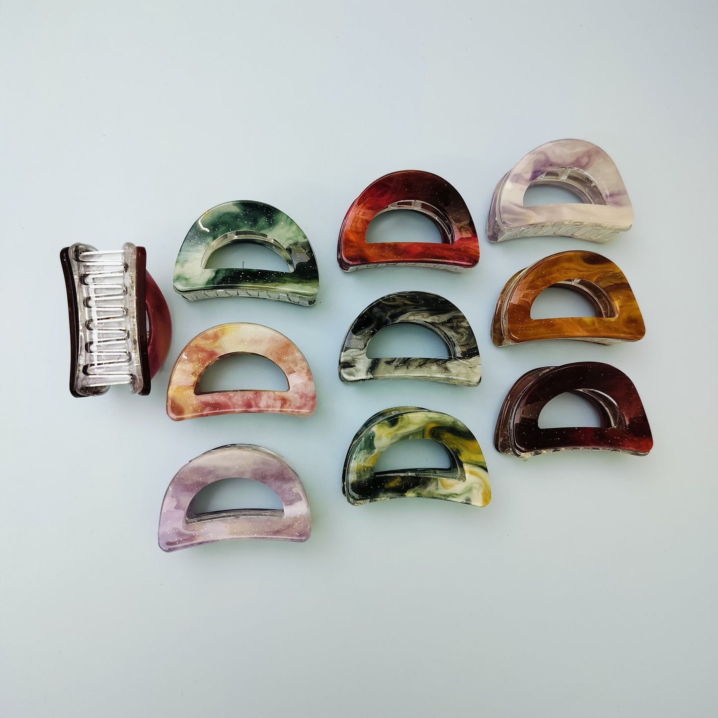 HAIR CLAW(pack of 12)kt 113
