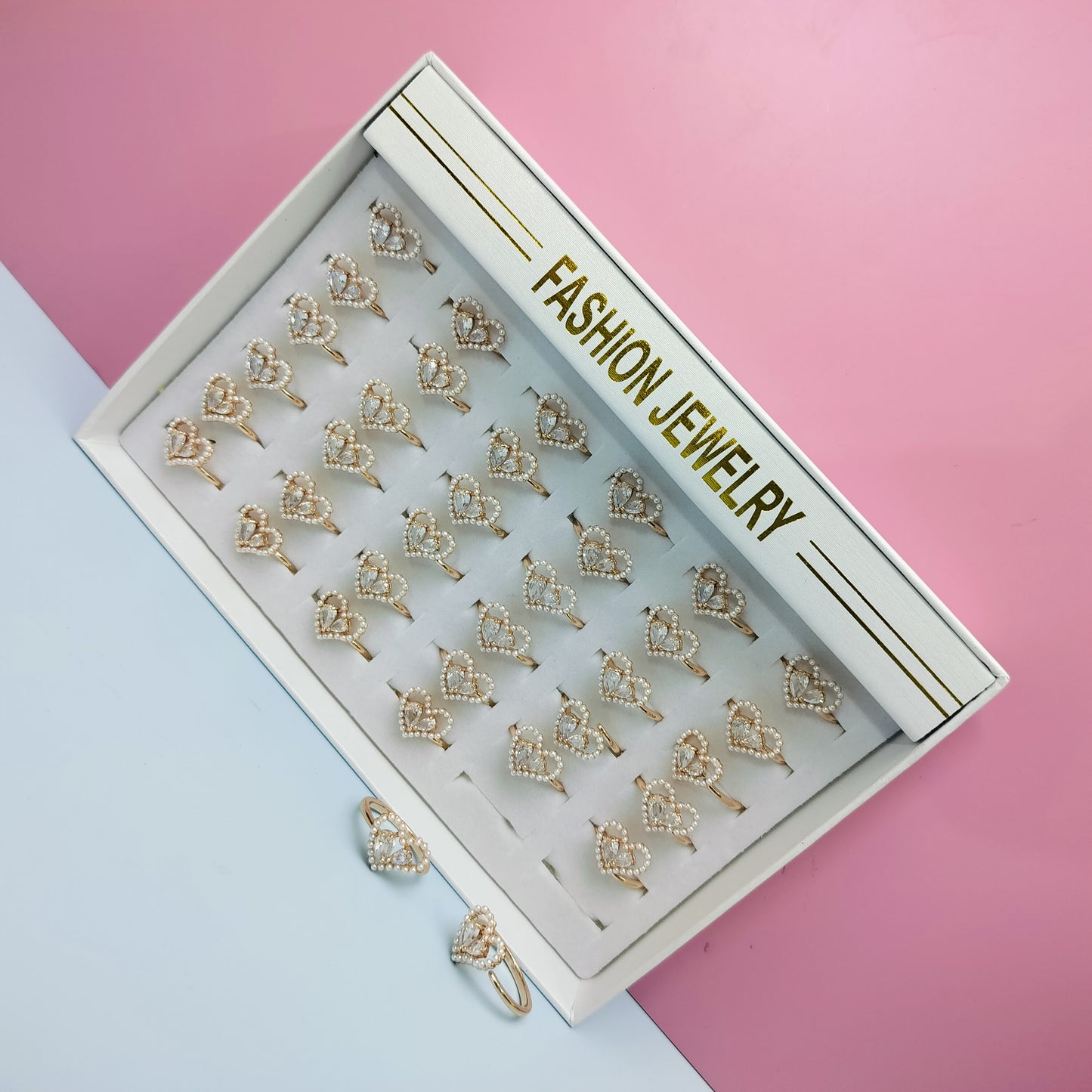 36PCS FANCY FINGERRING KT225