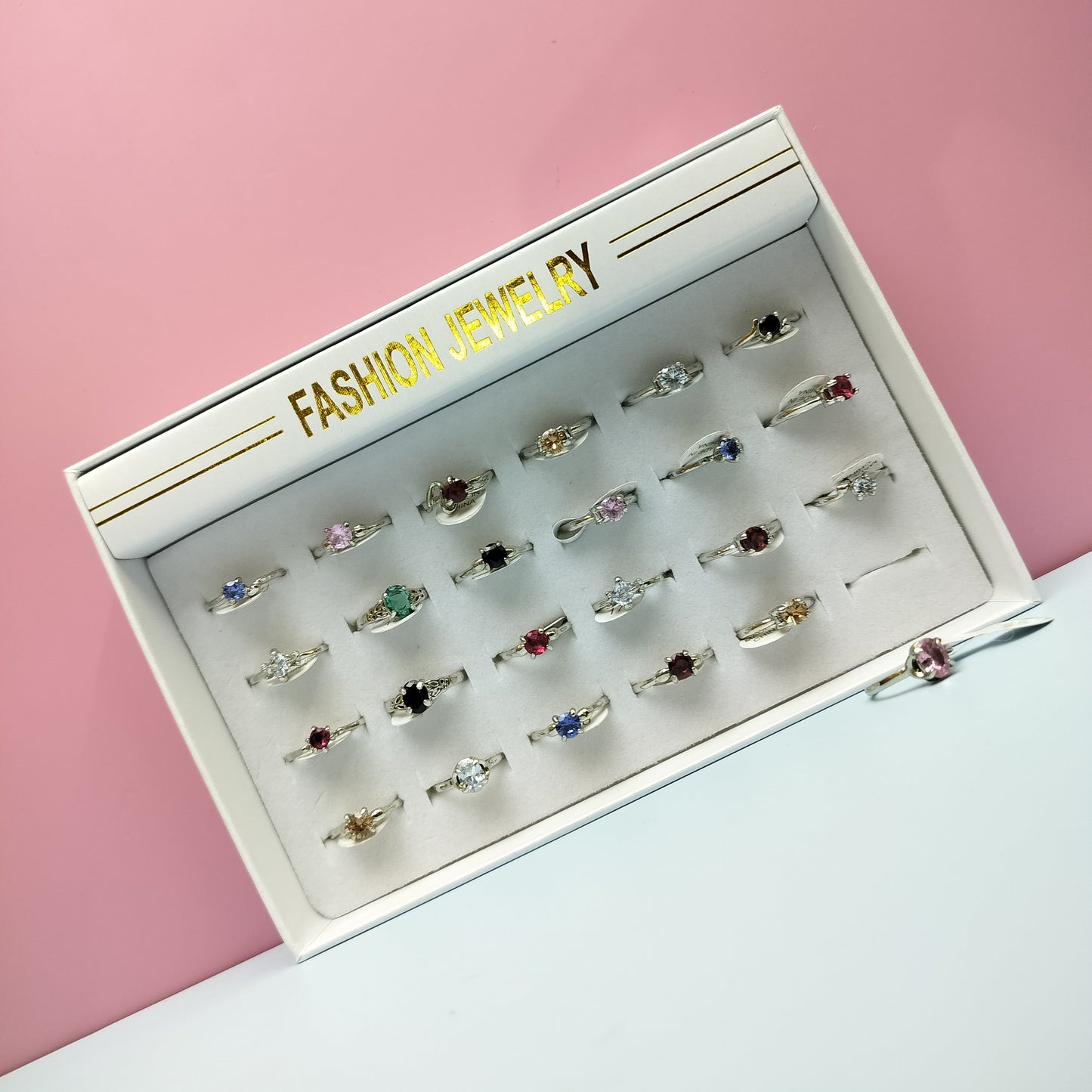 24PCS FANCY FINGERRING KT220