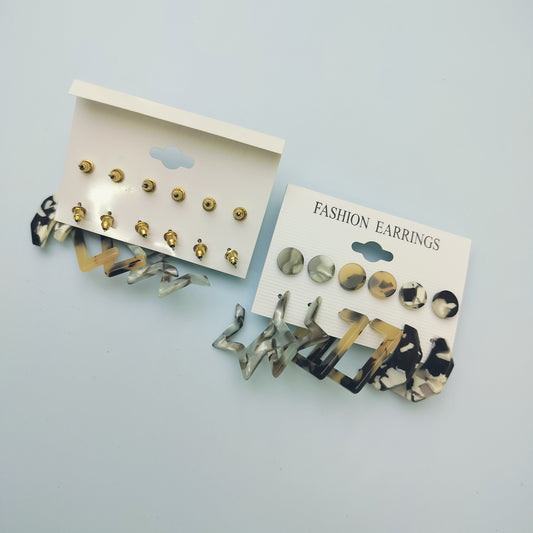 KOREAN EARRINGS (Pack of 1 card )kt338