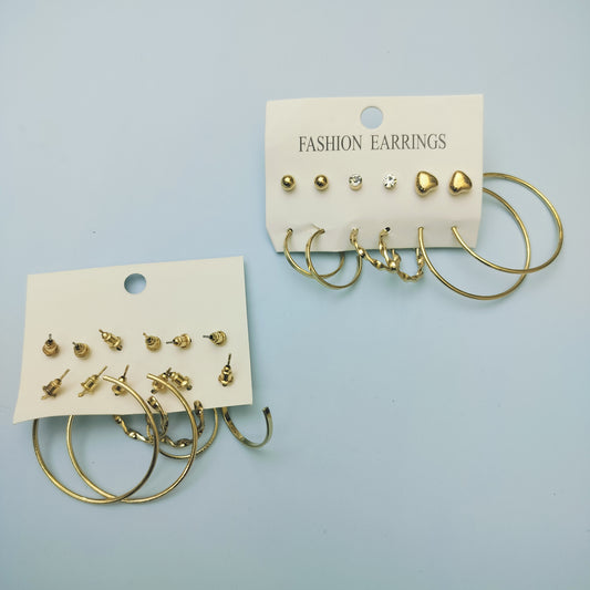 KOREAN EARRINGS (Pack of 1 card )kt337