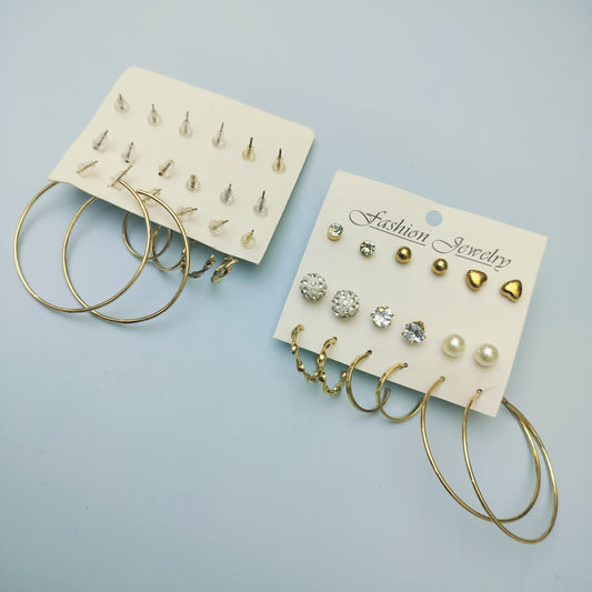 KOREAN EARRINGS (Pack of 1 card )kt334