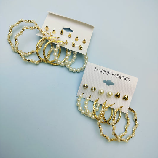 KOREAN EARRINGS (Pack of 1 card )kt336