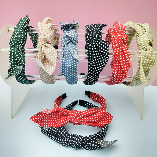 KNOT HAIR BANDS (PACK OF 12)AB239