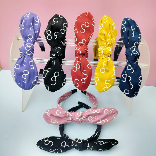 KNOT HAIR BANDS (PACK OF 12)AB237