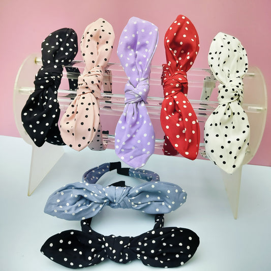 KNOT HAIR BANDS (PACK OF 12)AB237