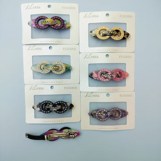 FANCY LUNI CLIPS (Pack of 6)Ab299