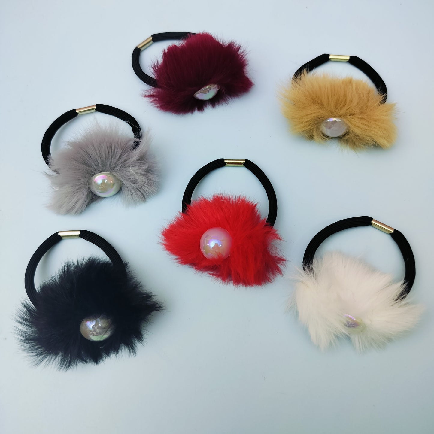 FUR RUBBER BAND (PACK OF 12)AB292