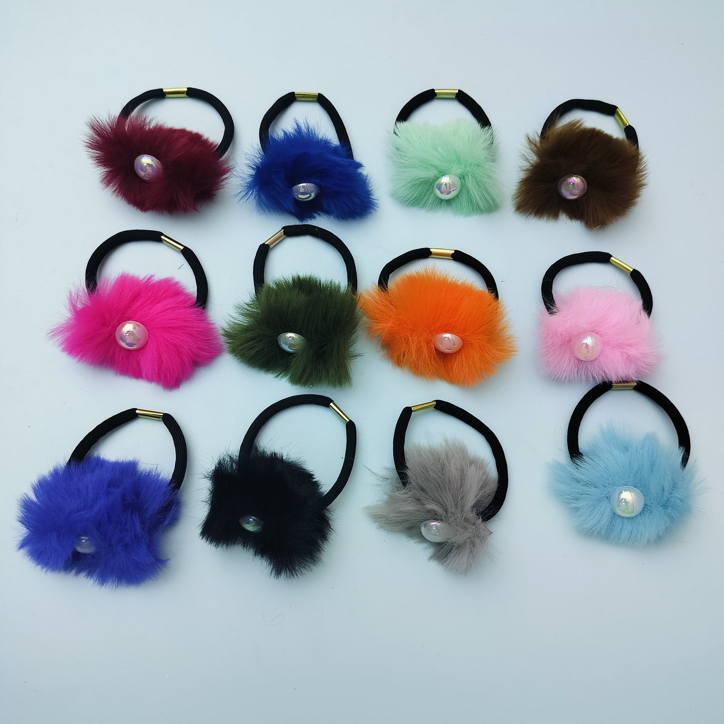 FUR RUBBER BAND (PACK OF 12)AB292