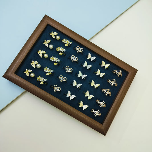 30Pcs FANCY FINGERS RINGS(Kt 232)