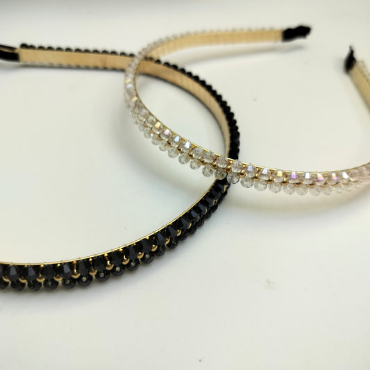 Crystal Hair Bands (12 pcs) kt-940