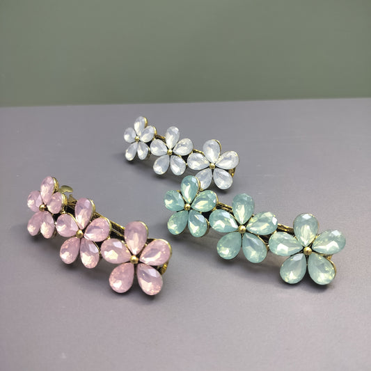 PREMIUM Flower shaped Center clips (pack of 12)Cy-37
