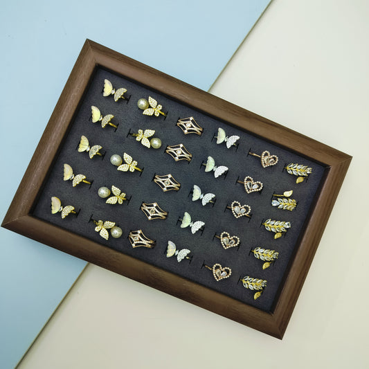 30Pcs FANCY FINGERS RINGS(Kt 232)