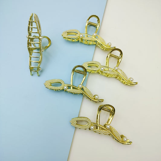 METAL HAIR CLAWS (Pack of 6)Le781
