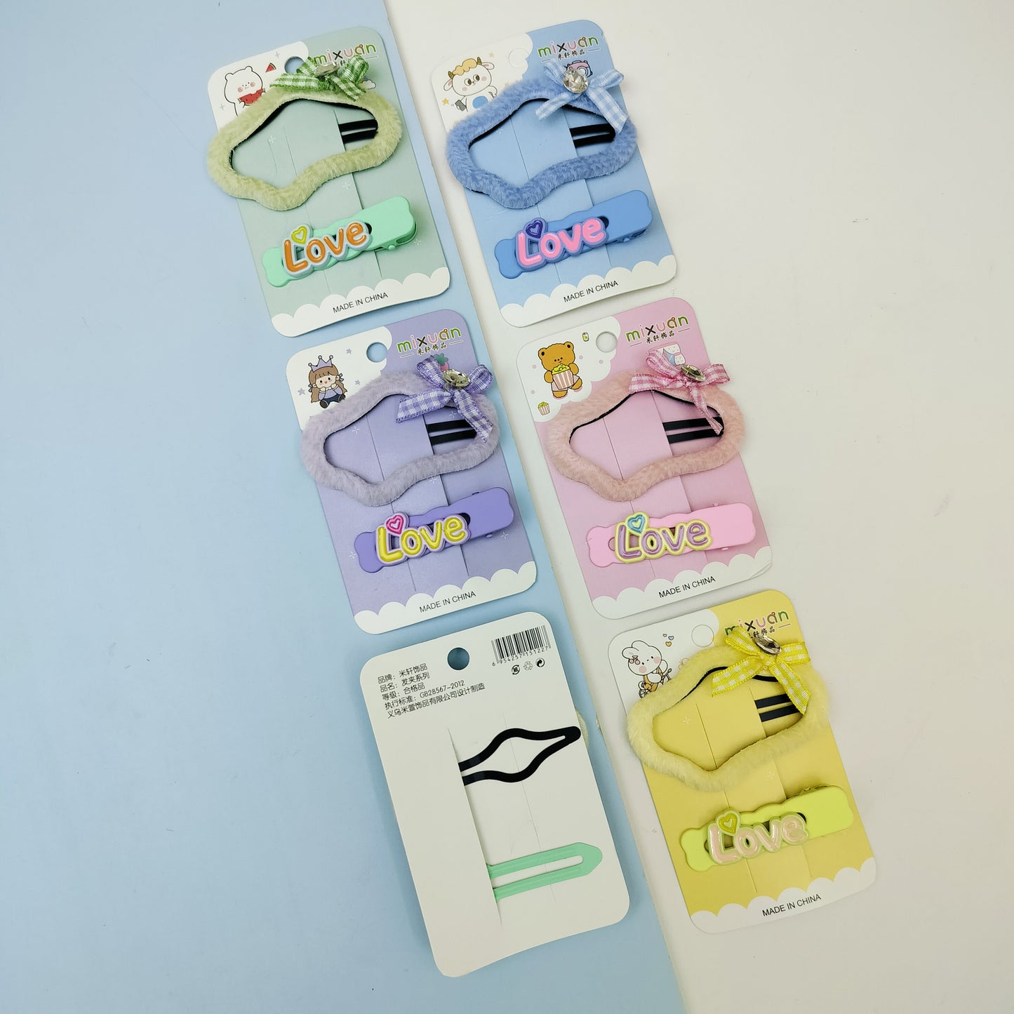 FANCY TIK TAK SIDEPIN (Pack of 15card) KT 743