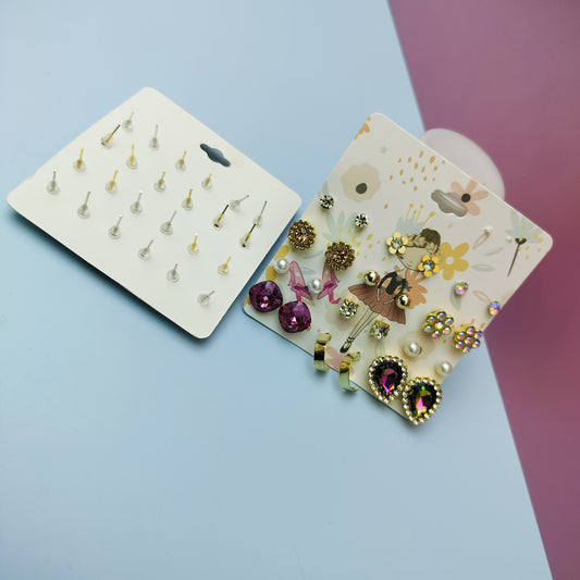 EARRINGS (12Pair set)