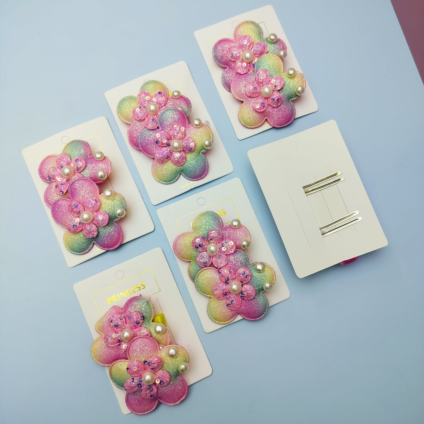 FLOWER KIDS SIDEPIN (Pack of 12card)Kt460