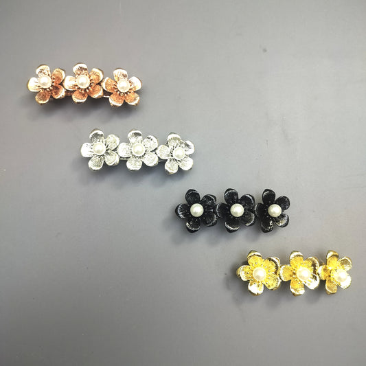 PREMIUM pearl flower bloom Centre clips (pack of 12) Cy-36