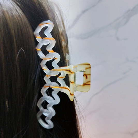 KOREAN HAIR CLAWS  (PACK OF 12)