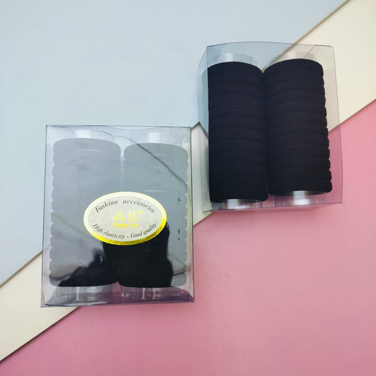 24Pcs BLACK RUBBER