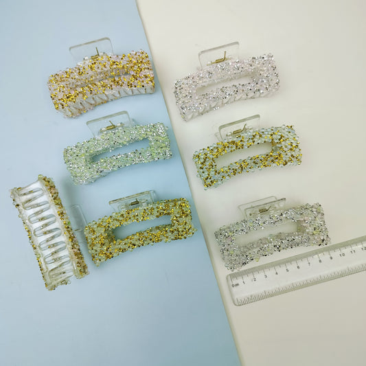 FANCY HAIR CLAWS (Pack of 12) KT 622