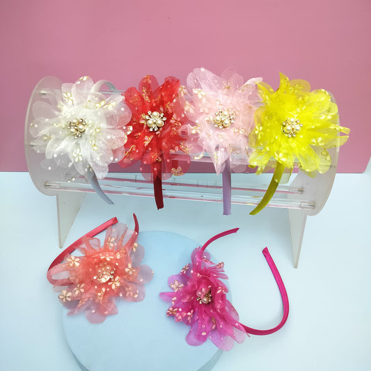 FLOWER HAIR BAND