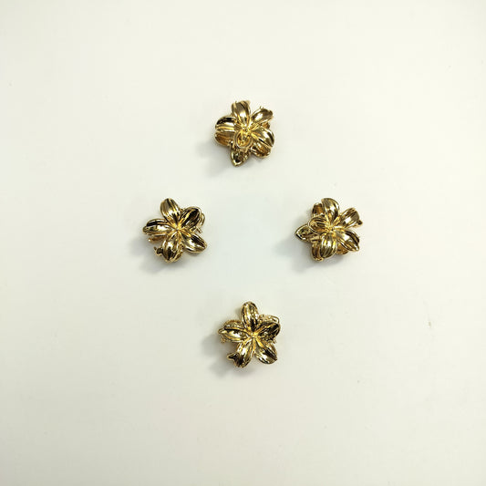 Mini metal flower claws (pack of 12) Kt -991